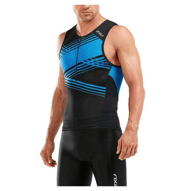2XU Men's Perform Tri Singlet - 2019 - Image 2